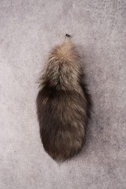 Silver Fox Tail Key Chain SKU 3019 - Image 3