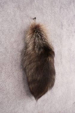 Silver Fox Tail Key Chain SKU 3019 - Image 2