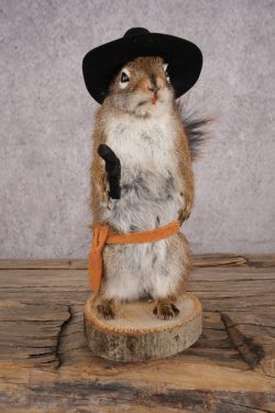 Cowboy Red Squirrel SKU 3125