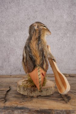 Chipmunk in a Canoe SKU 3104 - Image 2