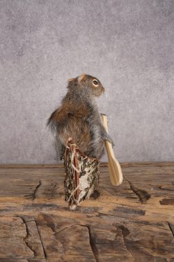 Squirrel in a Canoe SKU 3043 - Image 2