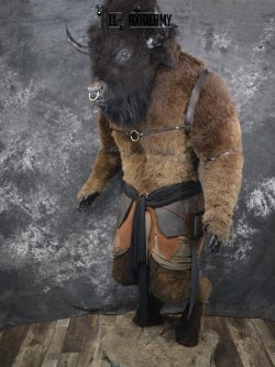 Life Size, 9' Tall Mythological Minotaur SKU 2006 - Image 3