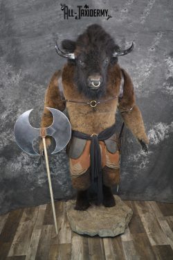 Life Size, 9' Tall Mythological Minotaur SKU 2006